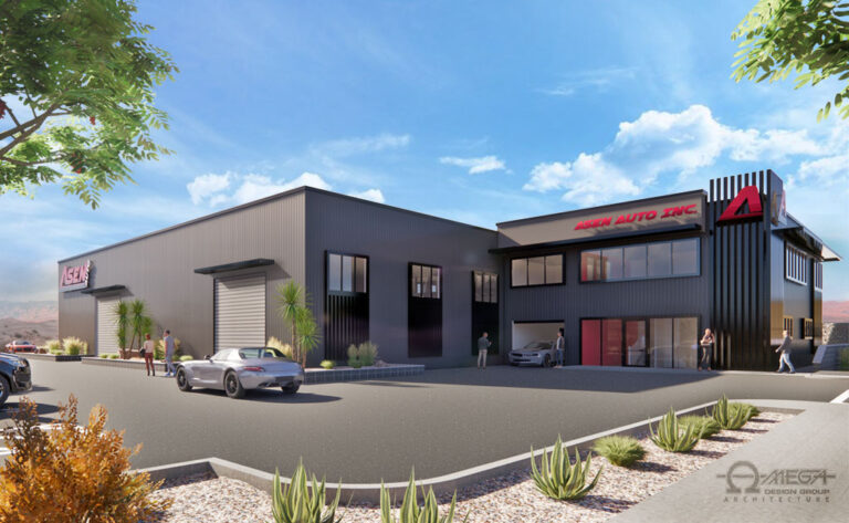 Asen Auto Inc rendering of front