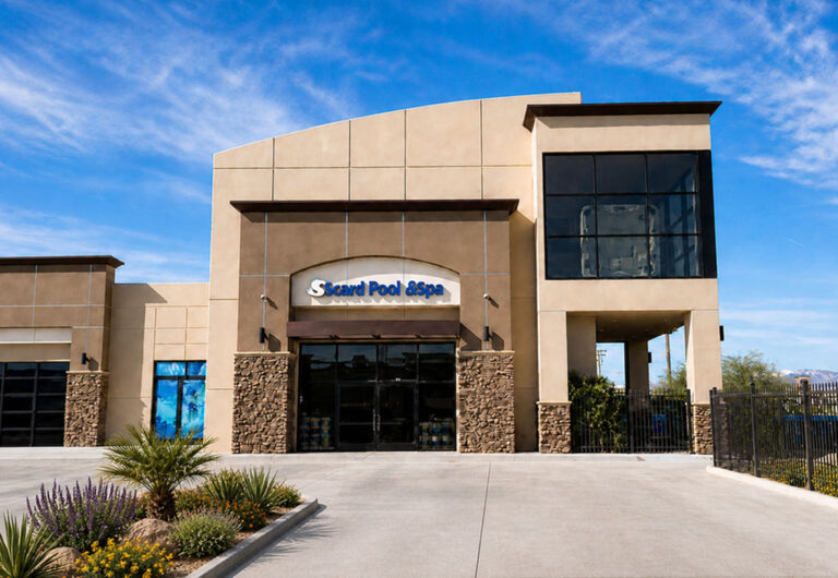Image of Secard Pools from the front
