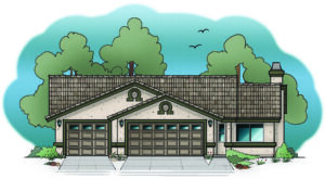 1570-01 residential home elevaton