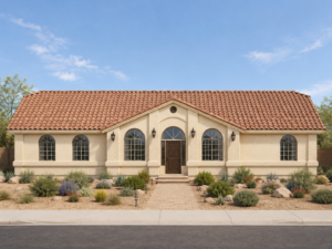 2203-07 residential home rendering elevation