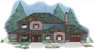 2825-17 Residential Home elevation