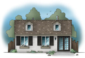 600 residential home elevation