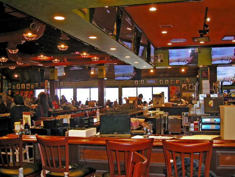Interior image of Tilted Kilt bar area
